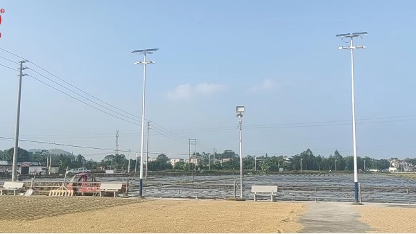 廣東江門農(nóng)村太陽(yáng)能路燈