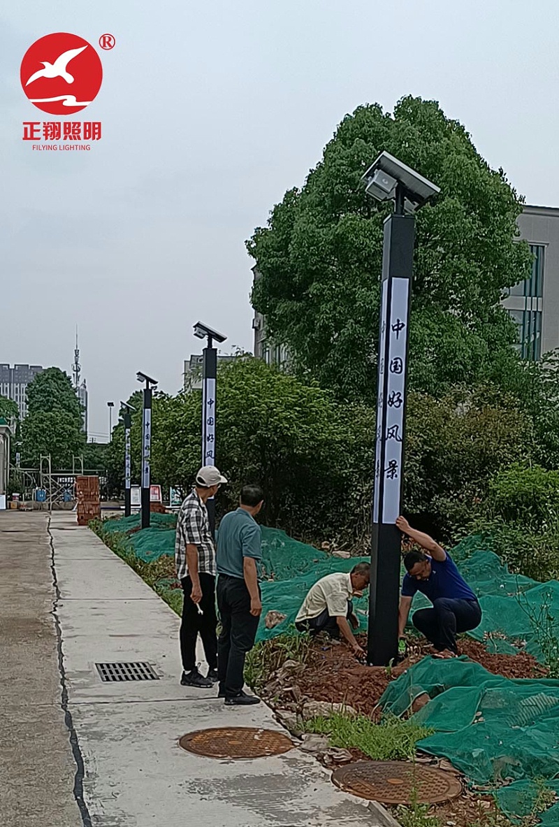 湖南長(zhǎng)沙太陽(yáng)能景觀燈