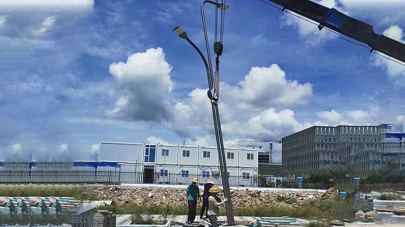 ?？诟叩捅跮ED路燈安裝