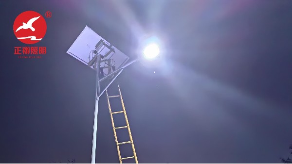 廣西平果市太陽能路燈安裝